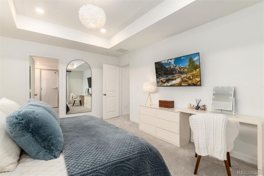 Furnished interior view inside a new home in , Parker (Image 40).