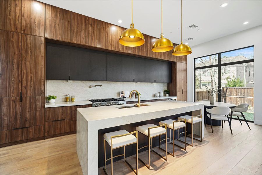 Furnished interior view inside a new home in , Bellaire (Image 10).