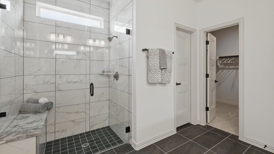 Representative furnished interior of a home built from the Wayfinder by DRB Homes in Westridge Journey, McKinney (Image 15).