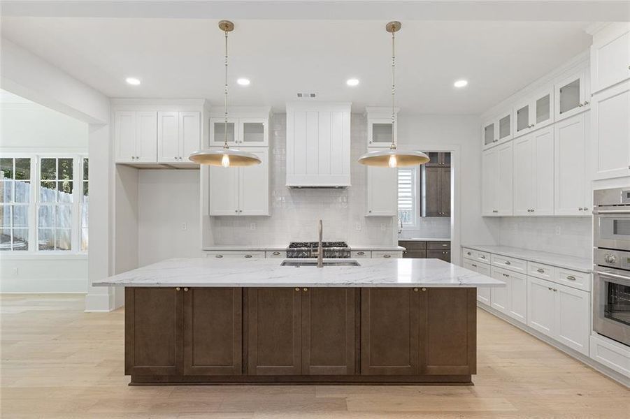 Furnished interior view inside a new home in , Brookhaven (Image 28).