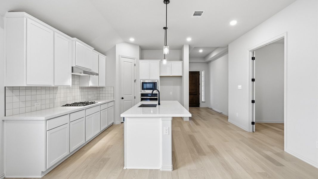 Furnished interior view inside a new home in Taylor Estates, Corinth (Image 32).