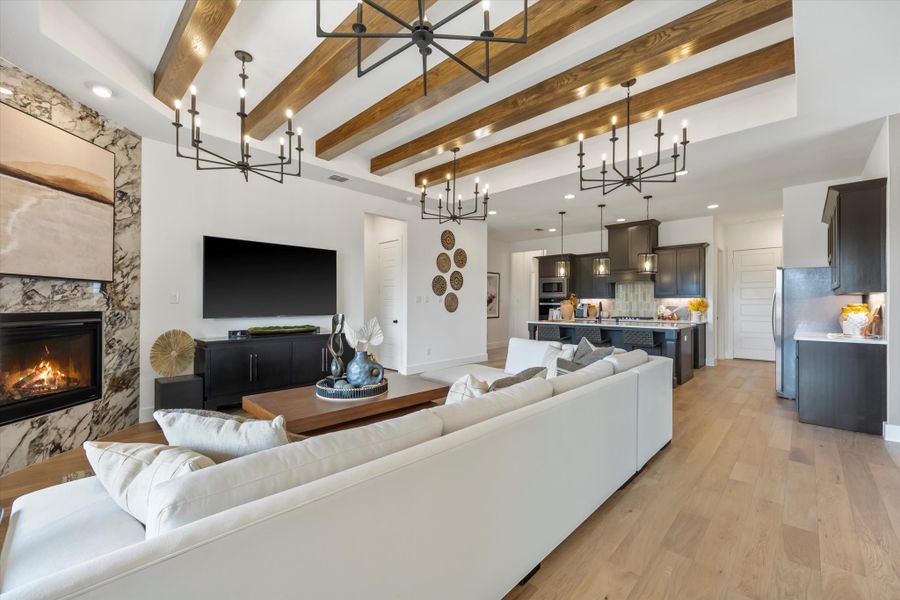 Furnished interior view inside a new home in Anna Town Square, Anna (Image 11).