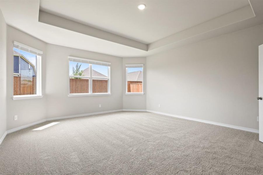 Spacious, unfurnished interior of a new home in Burgess Meadows, Cleburne (Image 11). Spacious, unfurnished interior of a new home in Burgess Meadows, Cleburne (Image 11).