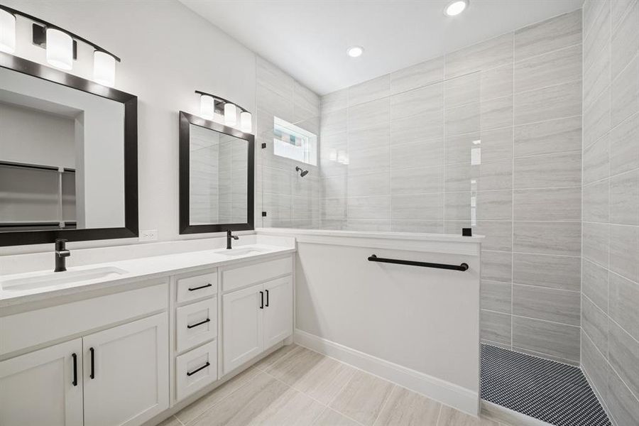 Furnished interior view inside a new home in Pecan Square - Gardens, Northlake (Image 14). Furnished interior view inside a new home in Pecan Square - Gardens, Northlake (Image 14).