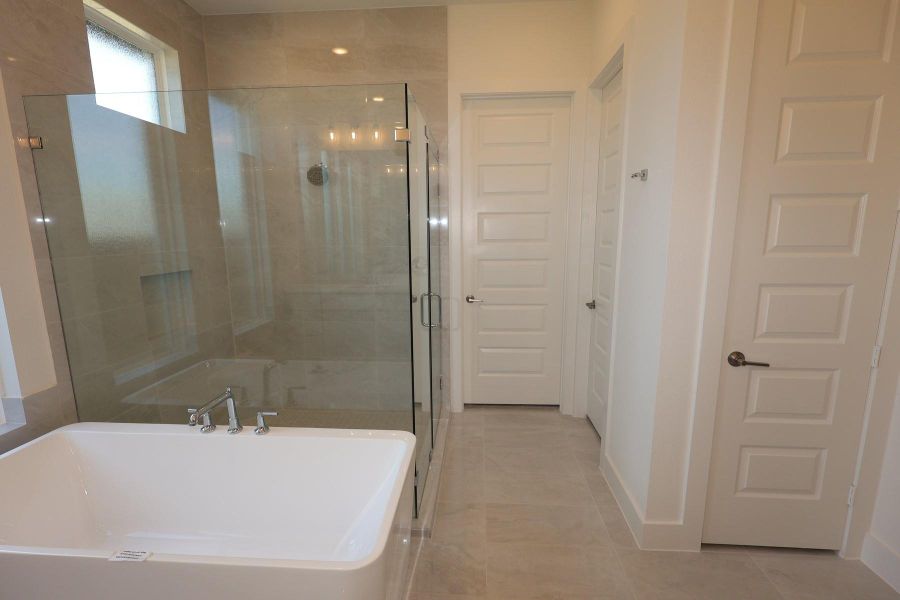 Furnished interior view inside a new home in Dunham Pointe, Cypress (Image 8). Furnished interior view inside a new home in Dunham Pointe, Cypress (Image 8).