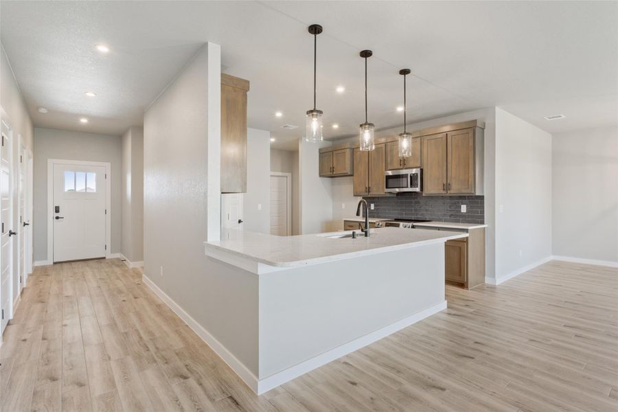Furnished interior view inside a new home in , Belton (Image 9).