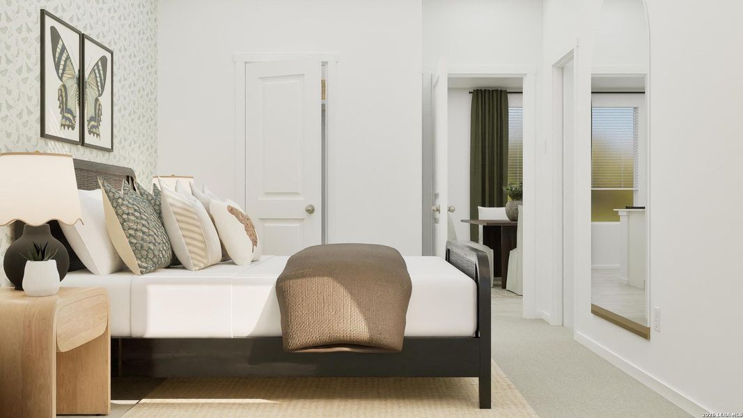 Furnished interior view inside a new home in Stone Garden, Elmendorf (Image 30). Furnished interior view inside a new home in Stone Garden, Elmendorf (Image 30).