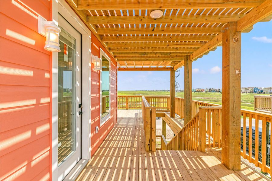 Exterior details and patio area of a home in , Surfside Beach (Image 24). Exterior details and patio area of a home in , Surfside Beach (Image 24).