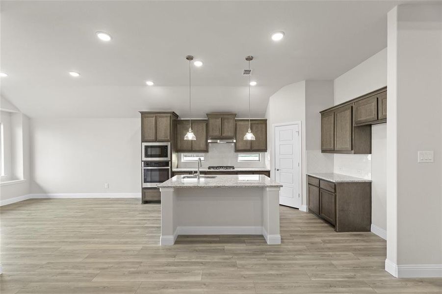 Furnished interior view inside a new home in Timberbrook, Justin (Image 8).