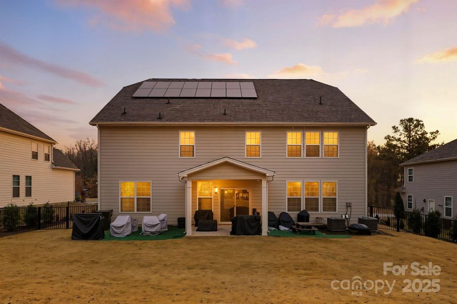 Exterior details and patio area of a home in , Huntersville (Image 22). Exterior details and patio area of a home in , Huntersville (Image 22).