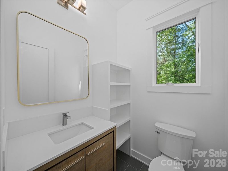 Half bath.