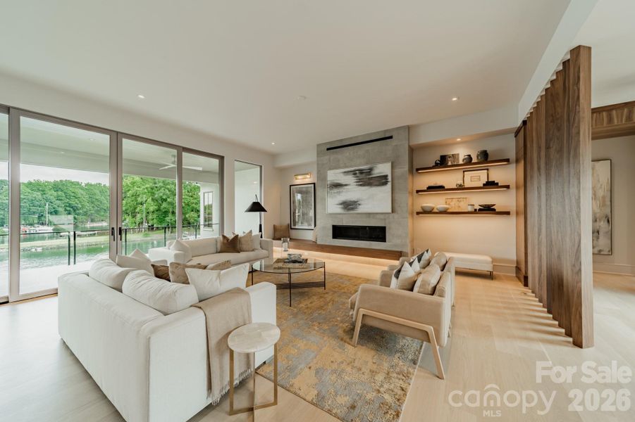 Furnished interior view inside a new home in , Cornelius (Image 5).