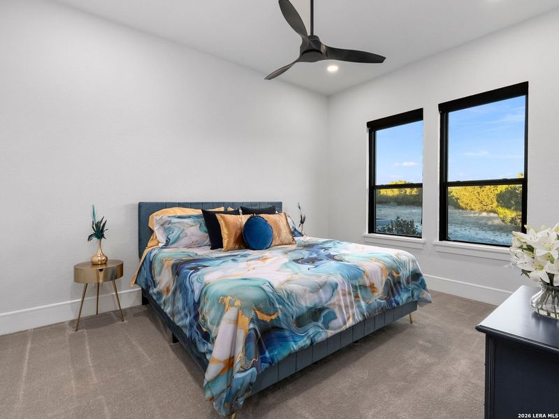 Furnished interior view inside a new home in , Canyon Lake (Image 20).