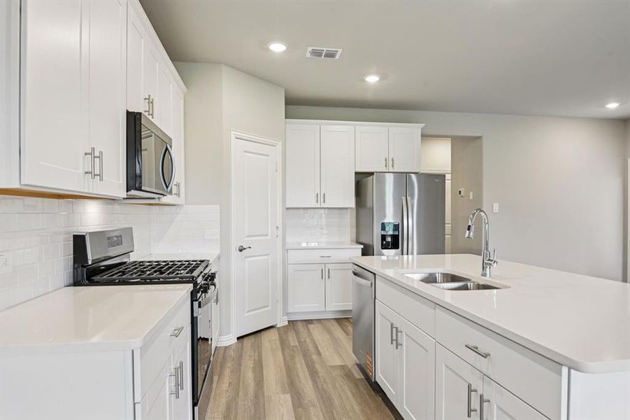 Furnished interior view inside a new home in Ashford Park - Cottage Series, Corinth (Image 11).