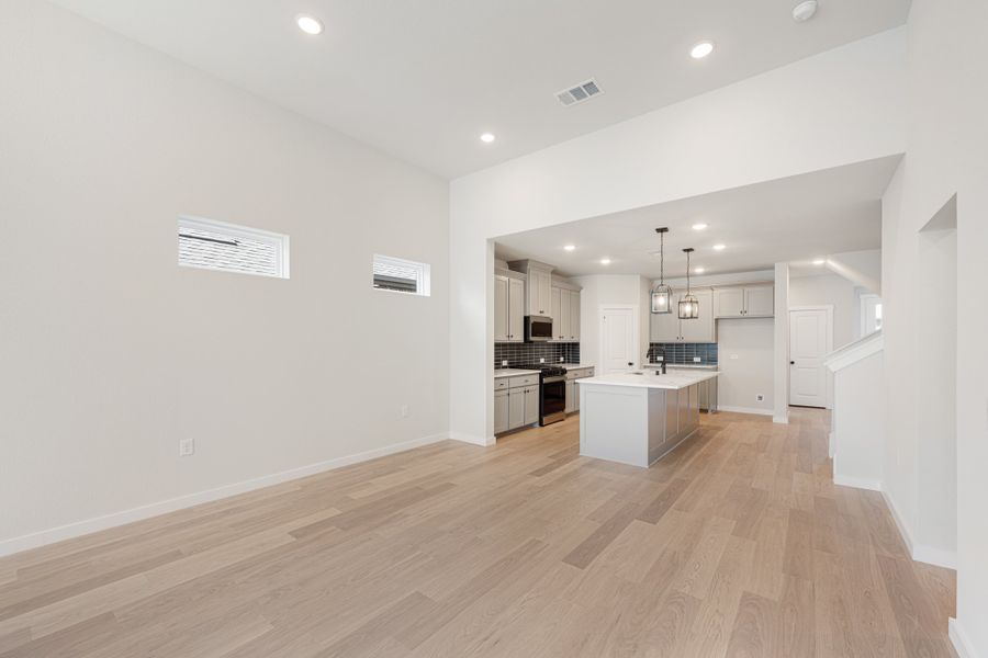 Spacious, unfurnished interior of a new home in Willow Grove Single-Family Homes, Melissa (Image 23).