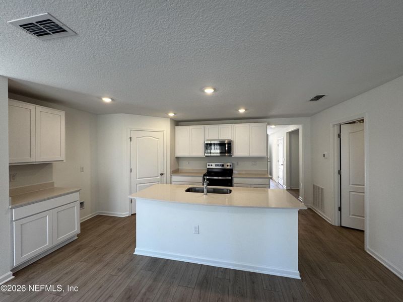 Furnished interior view inside a new home in Copes Landing, Jacksonville (Image 17).