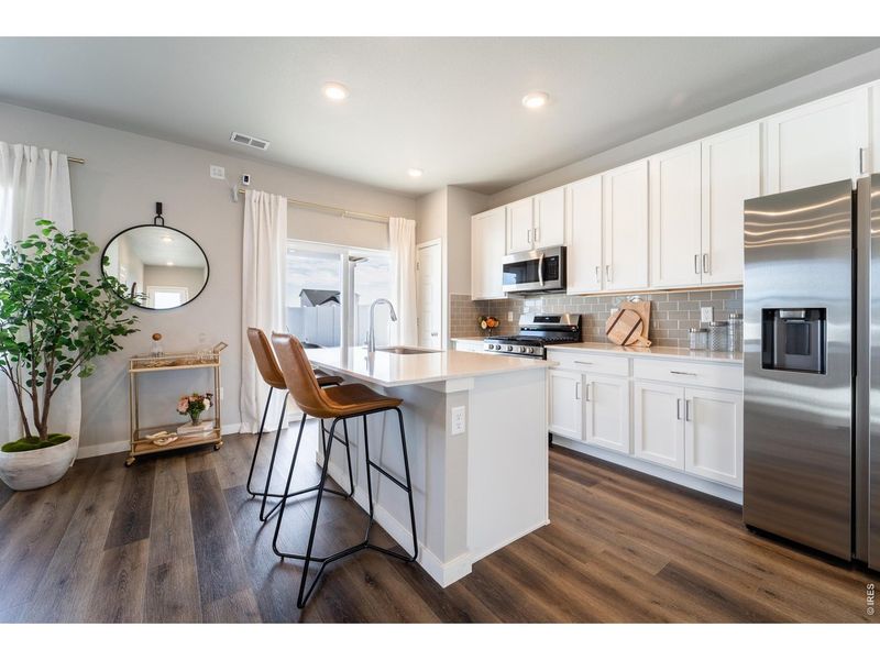 Furnished interior view inside a new home in Liberty Draw, Evans (Image 16).