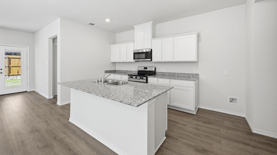 Representative furnished interior of a home built from the Clarke by D.R. Horton in Sweetwater Springs, Sherman (Image 4).