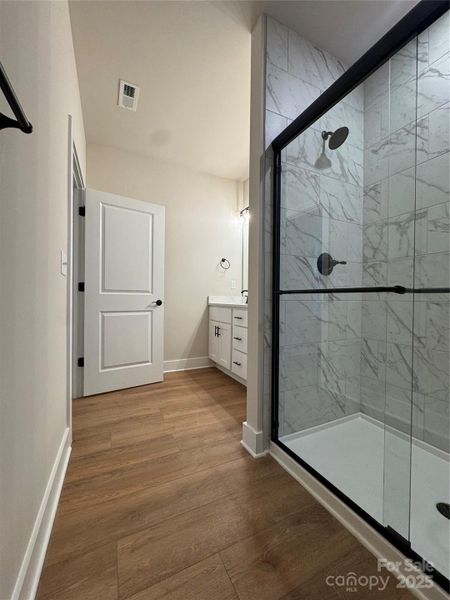 Tiled Primary Shower Tiled Primary Shower