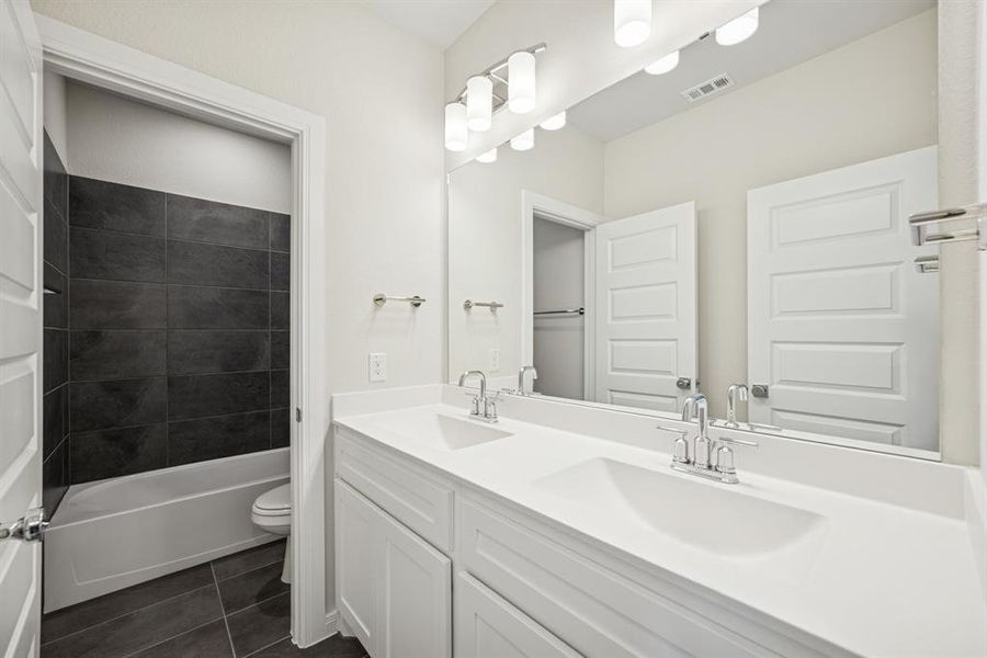 Furnished interior view inside a new home in Terraces – Classics, Rockwall (Image 14).