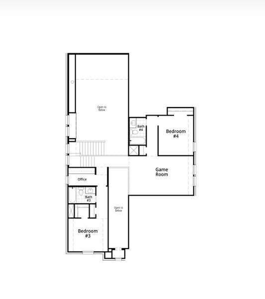 2D floor plan layout for the Kent by Highland Homes in Ramble, Celina, TX (Image 29). 2D floor plan layout for the Kent by Highland Homes in Ramble, Celina, TX (Image 29).