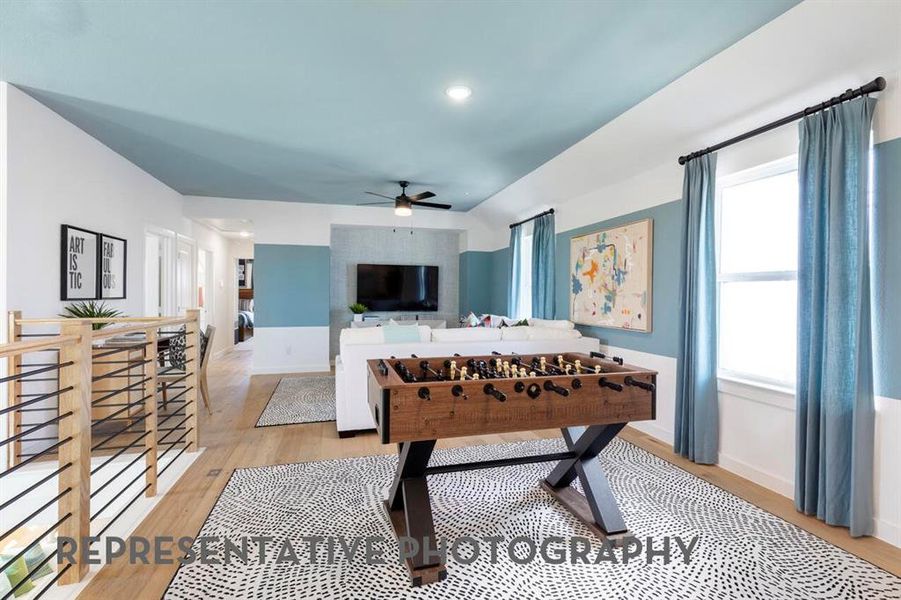 Furnished interior view inside a new home in Hillstead, Lavon (Image 27).