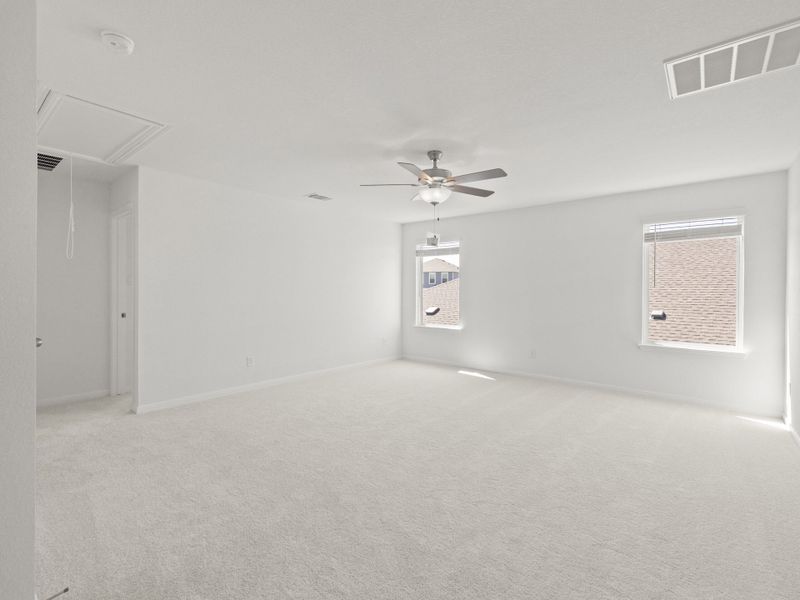 Spacious, unfurnished interior of a new home in Cool Water at Sonterra, Jarrell (Image 29).