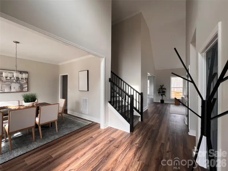 Furnished interior view inside a new home in , Dallas (Image 7).