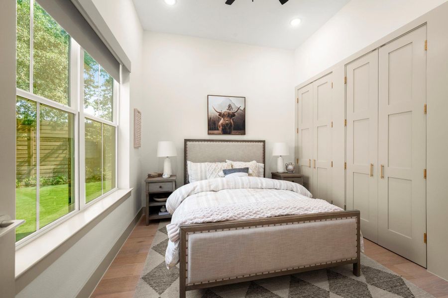 Furnished interior view inside a new home in , Tomball (Image 37).