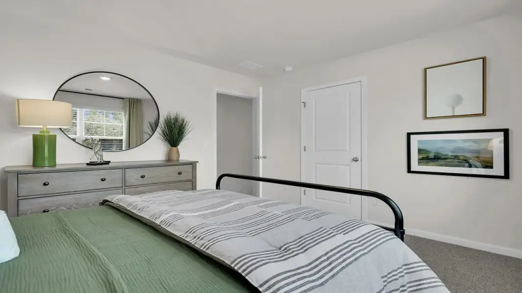 Furnished interior view inside a new home in Carolina Groves, Moncks Corner (Image 27). Furnished interior view inside a new home in Carolina Groves, Moncks Corner (Image 27).
