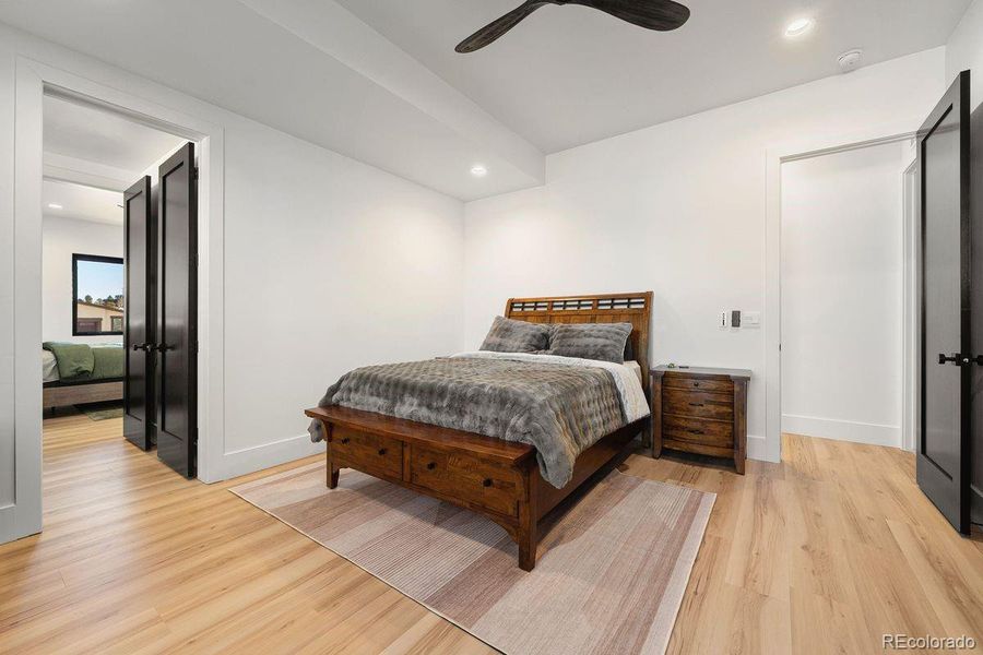 Furnished interior view inside a new home in , Colorado Springs (Image 23).