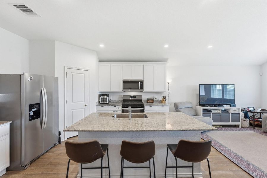 Open kitchen space concept Open kitchen space concept