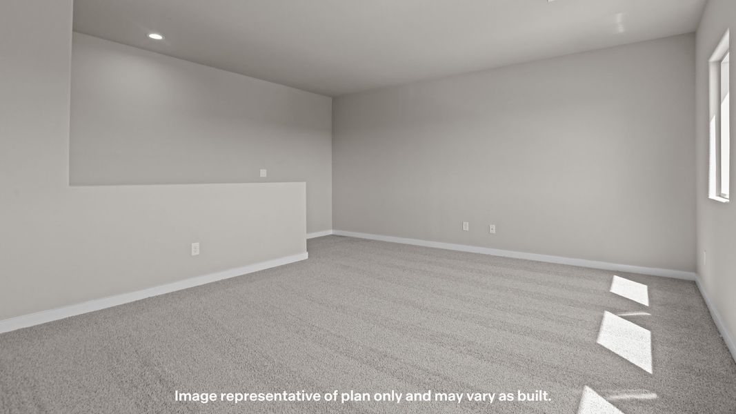 Spacious, unfurnished interior of a new home in Homestead at Parks Bell Ranch, Odessa (Image 21).