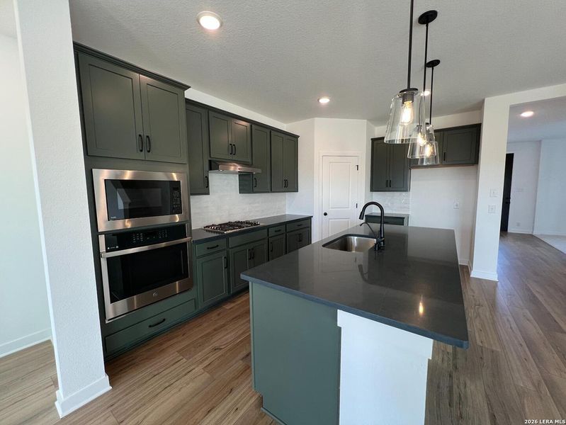 Furnished interior view inside a new home in Nopal Valley, San Antonio (Image 10).