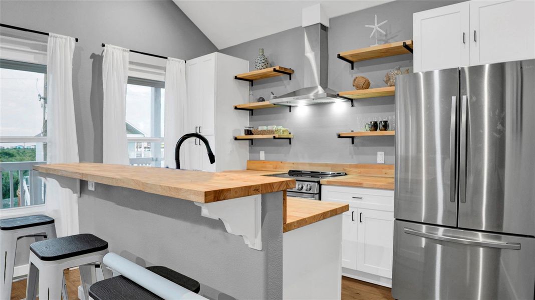 Furnished interior view inside a new home in , Crystal Beach (Image 34).