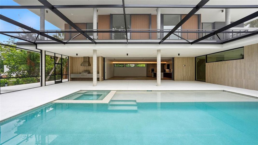 Exterior details and patio area of a home in , Sarasota (Image 3).