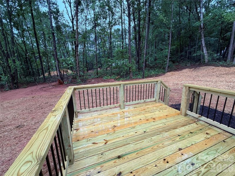 Exterior details and patio area of a home in , Morganton (Image 15).