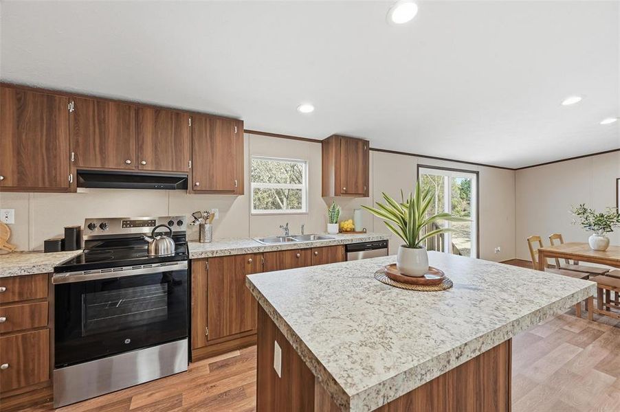 Furnished interior view inside a new home in , Springtown (Image 8). Furnished interior view inside a new home in , Springtown (Image 8).