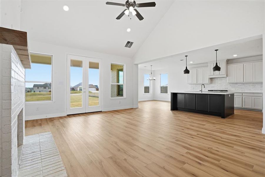 Spacious, unfurnished interior of a new home in Wildcat Ridge, Godley (Image 17). Spacious, unfurnished interior of a new home in Wildcat Ridge, Godley (Image 17).
