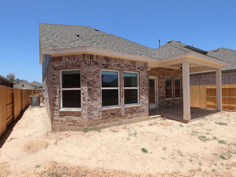Exterior details and patio area of a home in Marvida, Cypress (Image 2). Exterior details and patio area of a home in Marvida, Cypress (Image 2).