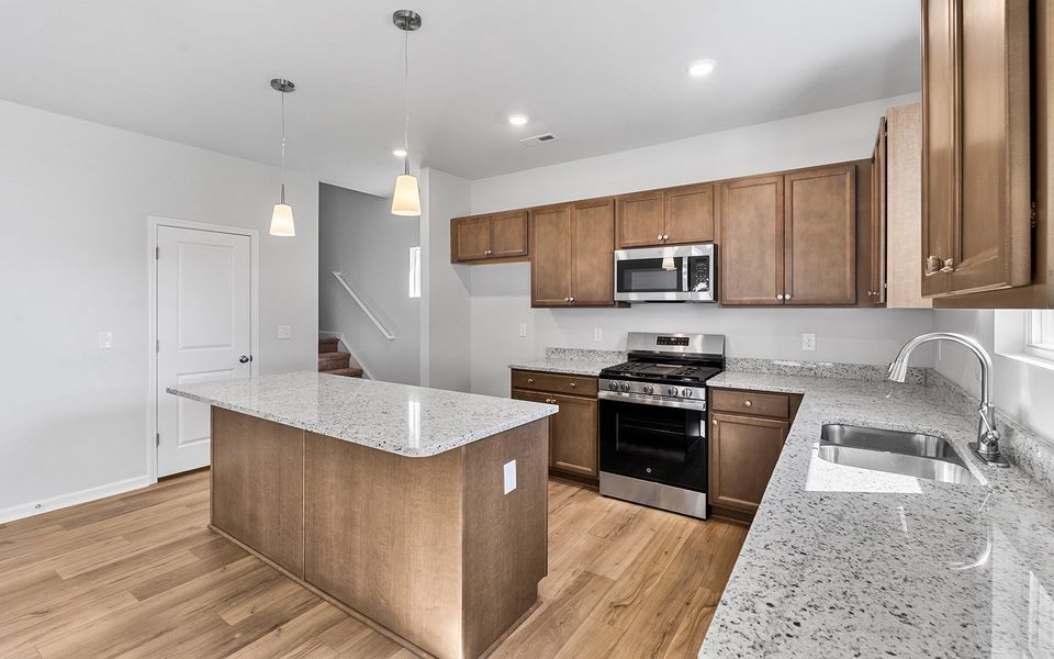 Furnished interior view inside a new home in Hanes Lake, Winston-Salem (Image 12).