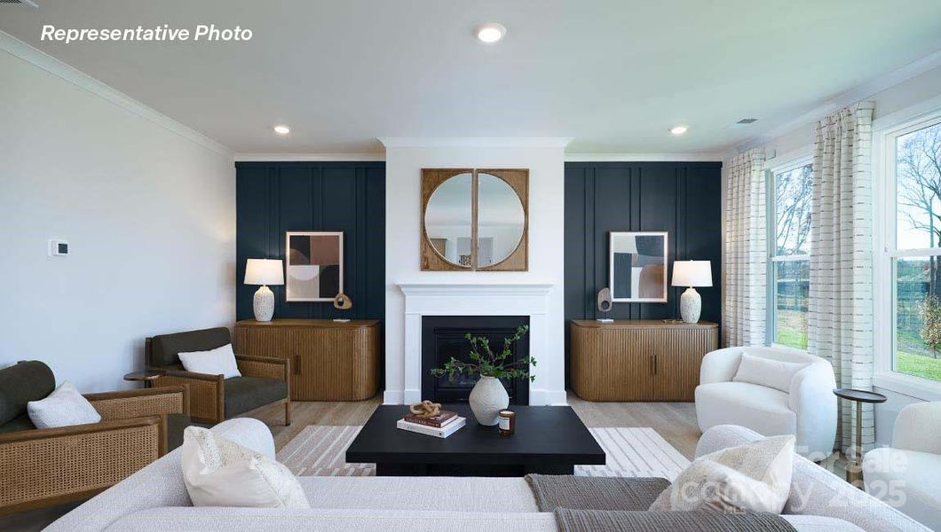 Furnished interior view inside a new home in Westport, York (Image 9).