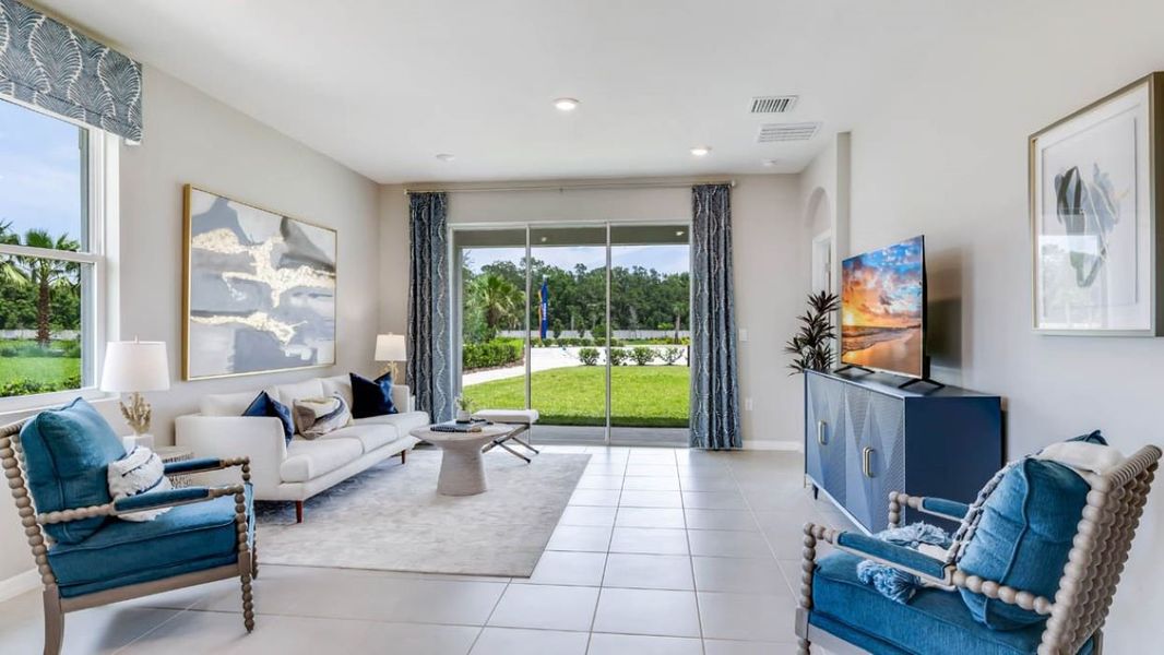 Furnished interior view inside a new home in Coddington, Bradenton (Image 7).