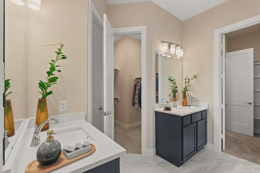 Representative furnished interior of a home built from the Marion by Chesmar Homes in Bridgeland 45's, Cypress (Image 22). Representative furnished interior of a home built from the Marion by Chesmar Homes in Bridgeland 45's, Cypress (Image 22).