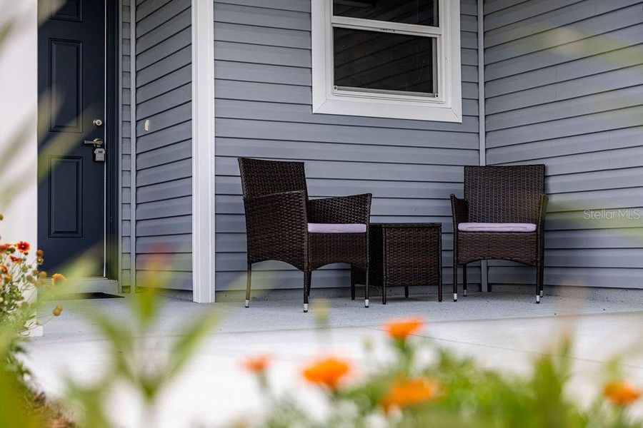 Exterior details and patio area of a home in , The Villages (Image 26).