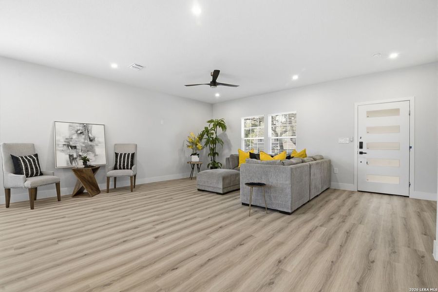 Furnished interior view inside a new home in , San Antonio (Image 6).