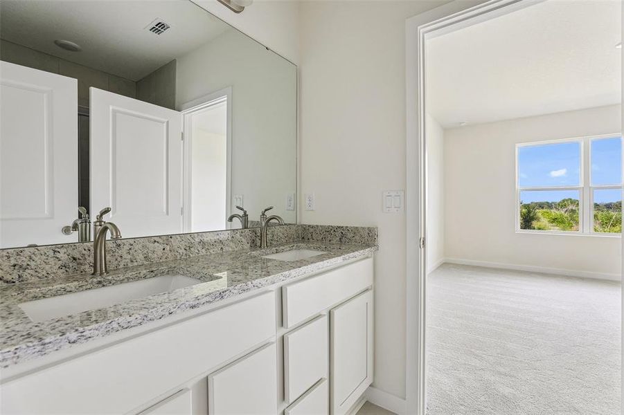 Furnished interior view inside a new home in Hamilton Bluff, Haines City (Image 8).