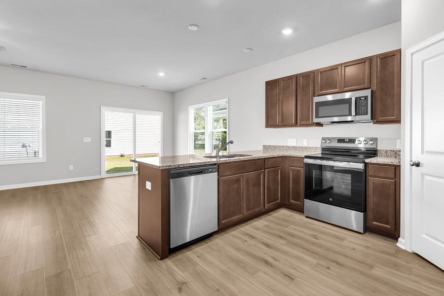 Furnished interior view inside a new home in Central Creek, Goose Creek (Image 37).