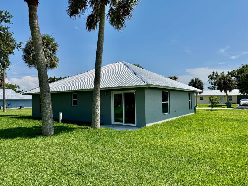 Exterior details and patio area of a home in , Okeechobee (Image 3).