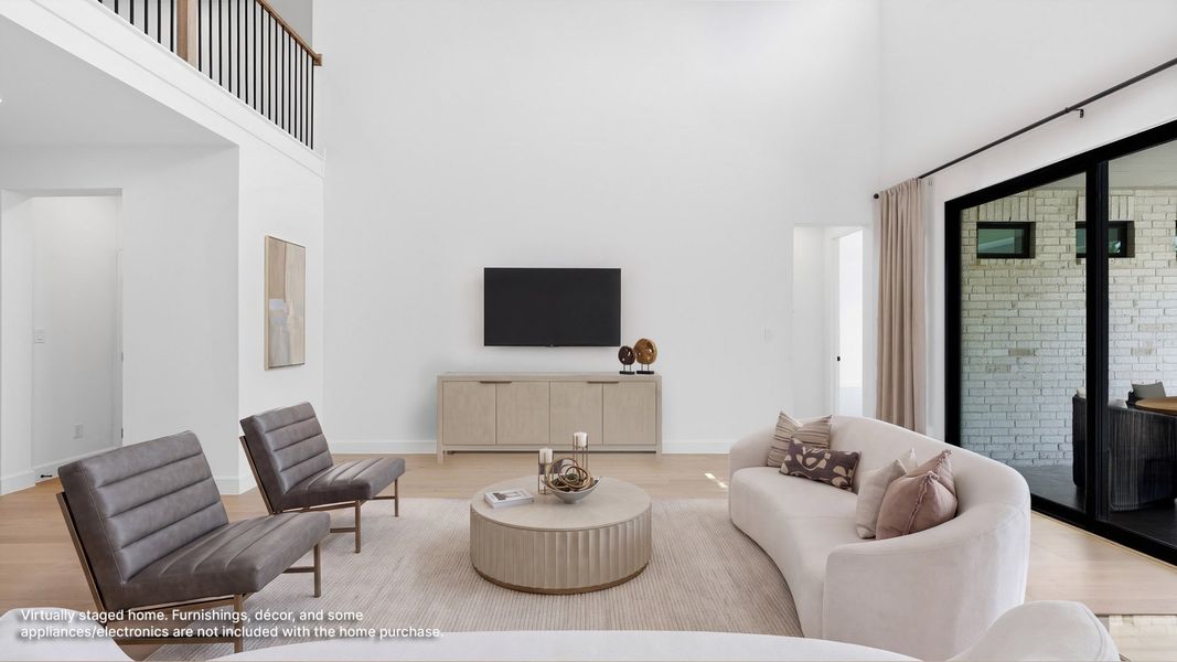 Furnished interior view inside a new home in Sonoma Verde, McLendon-Chisholm (Image 6).